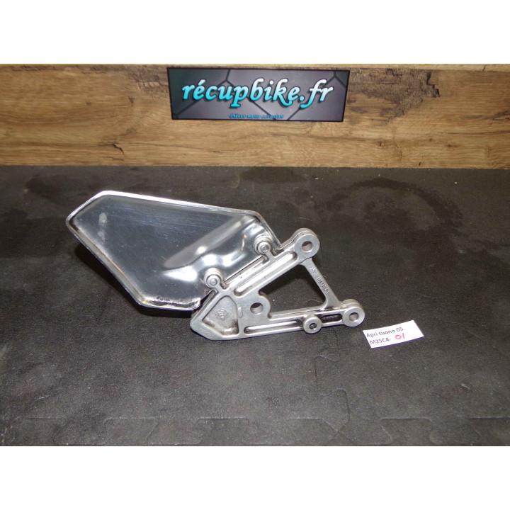 Platine repose pieds gauche Aprilia Tuono 2005