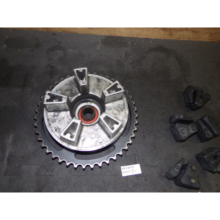 Porte couronne amortisseur couple Honda CBR-F 600 1992