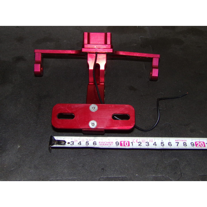 Support plaque alu Kawasaki 750 Z