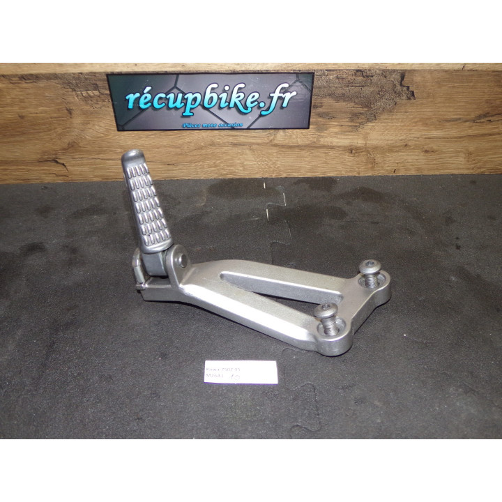 Repose pied passager gauche Kawasaki 750 Z 2005