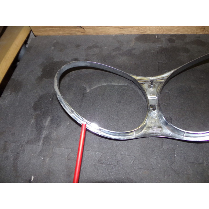 Entourage optique chromé Triumph 1200 Trophy 2000