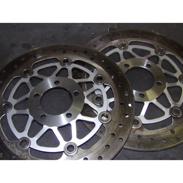Disques frein avant Kawasaki 750 Z lot2 d'occasion au bon prix - Récup bike