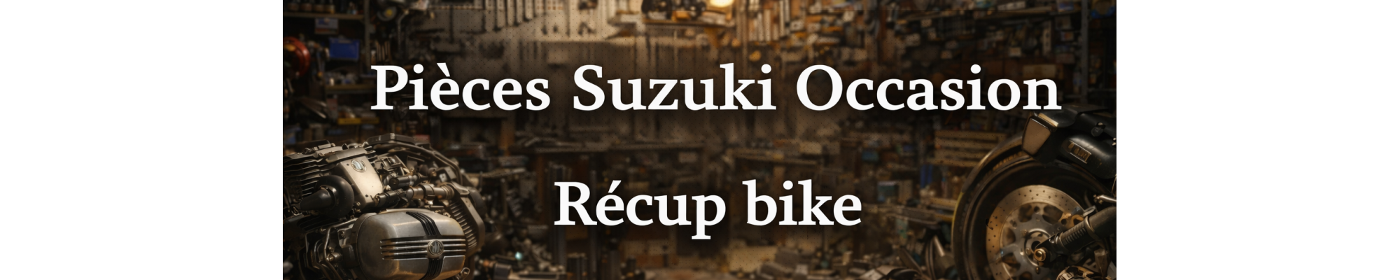 Pièces détachées Suzuki d’occasion moto | RecupBike